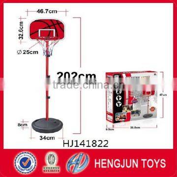 hot selling medium-sized plastic basketball stand toy for kids sport equipment