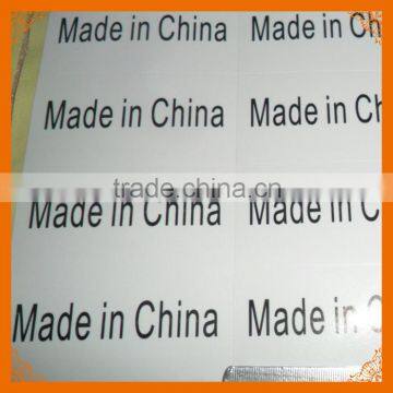 Packaging & Printing Sticker Made in China
