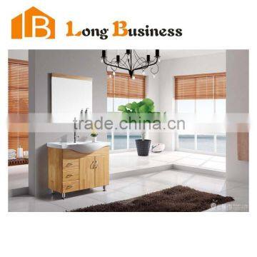 LB-JL2006 New Design Fashionable Cabinet Bamboo Bathroom Vanity