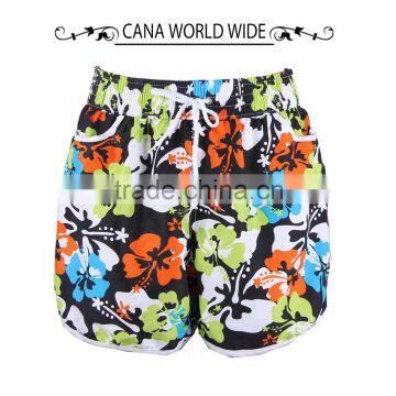 2015 Factory develop women's beach pants colorful swimming pants