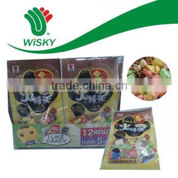 A370081 24g colorful stone shape milk stone candy