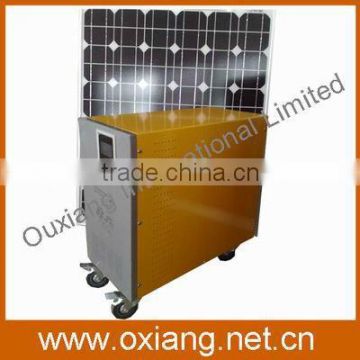 Home use 700w portable solar power generator system