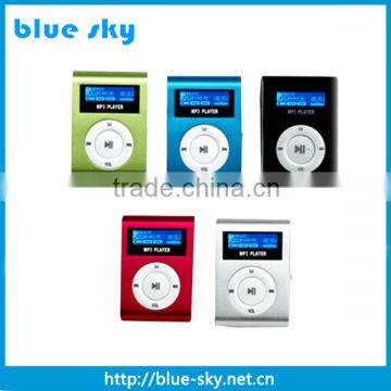 Promotion gift mini metal clip bible mp3 player with LED screen                        
                                                Quality Choice
