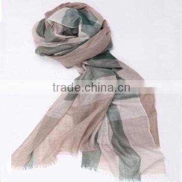 Cshmere Classic Fashion Shawl Checked Design Polar Fleece Scarf photo-2