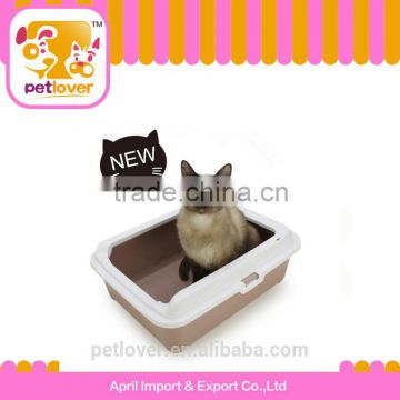 New pet easy cleaning kitty toilet for hot sale