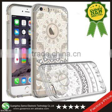 Samco New Beautiful Flower Design Phone Case for iPhone 6, Customized Printed Case Covers for iPhone 6