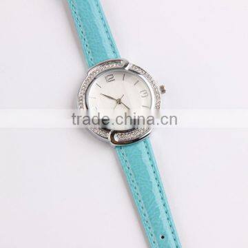 Silver Case Japan Movement Pc21 Quartz Watch