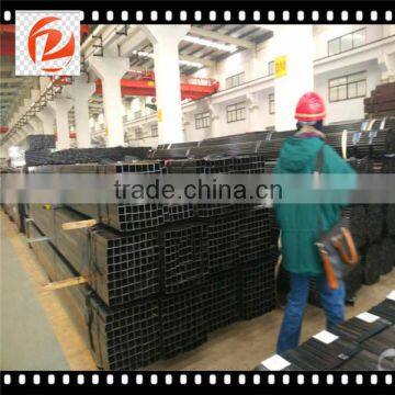 black ms square pipe/steel square pipe