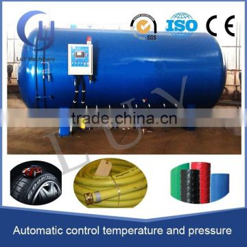 horizontal double safety device steam electricity pressure retort