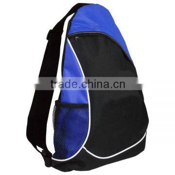 Polyester sports sling backpack