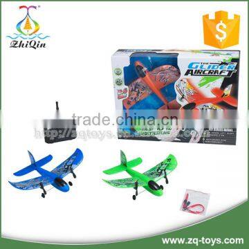 High quality 2CH foam material electric rc glider toy