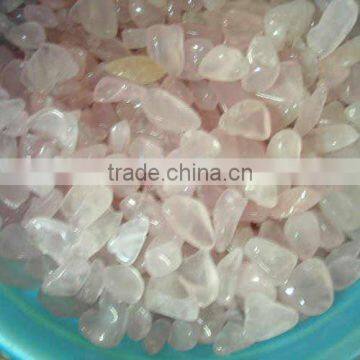 Natural Rock Rose Quartz Tumbled Stone photo-1
