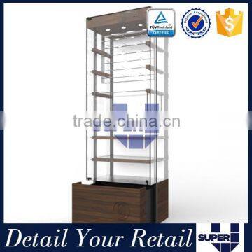 shop design glass caninet wooden drawer display showcase for glasses shop eyewear displays