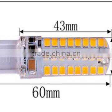 g9 led light bulb led lamp 4W 2835 64pcs leds g9 led bulb light AC230 or AC110V super bright high quality 3 years warranty