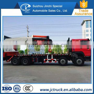 China's exports of 120T HOWO SINO 8x4 crane truck distributor