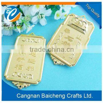 Creative Design Metal Badge/ Wine Label Producer in China photo-5