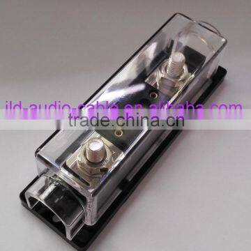 Low Voltage Digital Car Audio dull nickel plated ANL Fuse Holder /250 A ANL fuse,nickel plated ANL Fuse holder