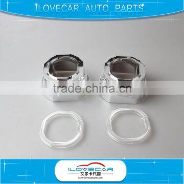 2.5 inches Mini projector Xenon HID Projector Lens with Shroud cover for led angel eye projector lens