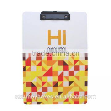 Eco-friendly PP Printed Hanging Menu File Clip Board photo-3