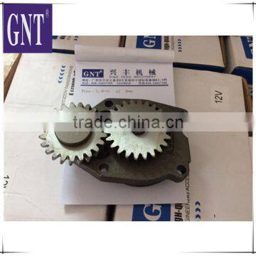 excavator parts PC200-6 6D102 engine oil pump