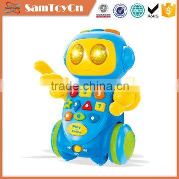 Hottest and newest kid toys small plastic bo robot toy