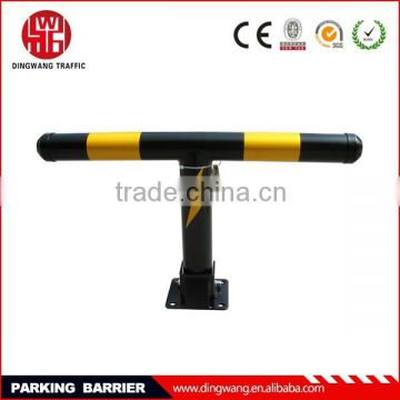 2015 New Round Black Base Steel T Parking Barrier