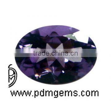 Amethyst Gemstone Oval Cut Faceted Lot For Gold Necklace From Wholesaler