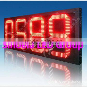 popular/good price PH16 led digital clock display/led digital clock red display