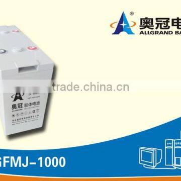 2V1000ah for ups rechargeable battery