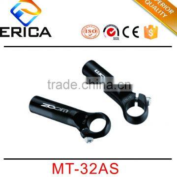 Newest 22.2mm 3D Forged Aluminum Alloy Black 105mm Length Bicycle Handle Bar Ends