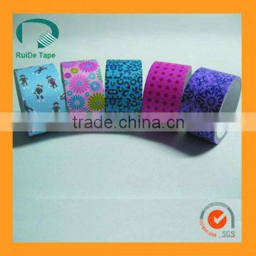 Colorful customized Printed Cloth Duct Tape