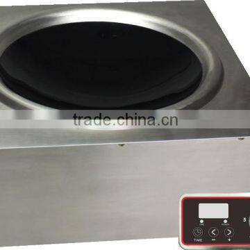 Build in- Type Commercial Induction Cooker with 3.5KW with Concave Plate & Line Controller