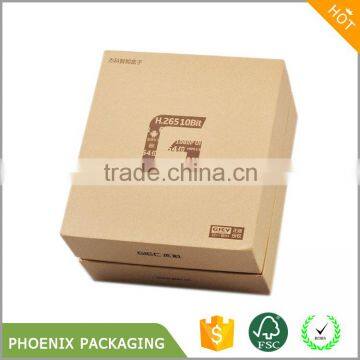 luxury personalized kraft paper box packaging