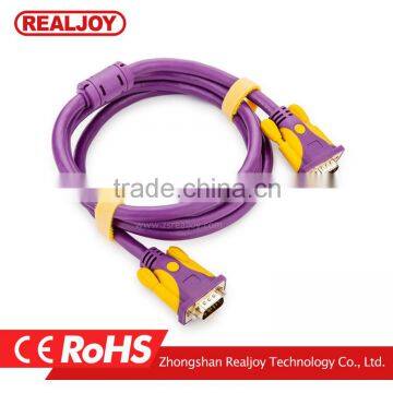 High Quality Factory Price for Computer Monitor Male to Male 3+9 VGA Cable photo-5