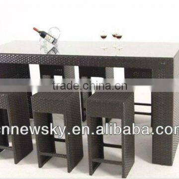 2013 latest bar rattan furniture/fashion bar furniture for enjoy yourself