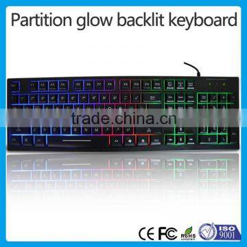 Glowing LED Backlit Gaming Wired Keyboard_Waterproof Wired Gaming Keyboard                        
                                                Quality Choice