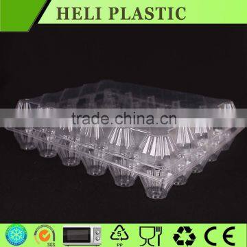 30 Holes clear transparent blister plastic egg packaging cartons