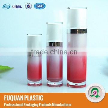 Acrylic cosmetic top plastic bottle packaging