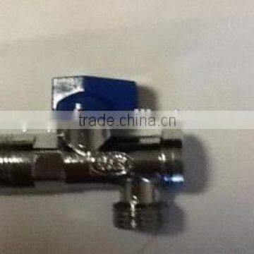 1/2"*3/4" Zinc Angle Valve Made in China Yuhuan Manufacturer photo-2