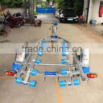 Jet boat trailer/trailer with roller/boat trailer/Small boat trailer