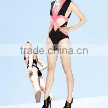 Swiming suit style slimming lady's latest dress designs