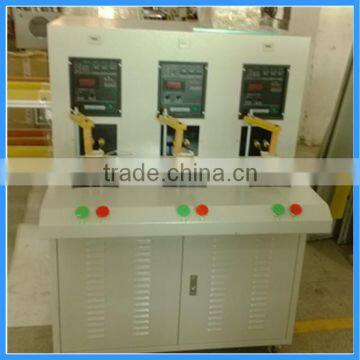 Three Working Position Branch Distributor Induction Brazing Machine