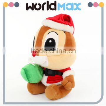 China Made Graceful Christmas Squirrel Promotional Baby Plush Toy