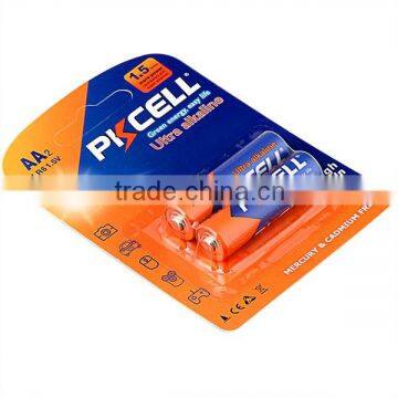 PKCELL lr6 1.5v dry alkaline battery AA um3 battery for toy car