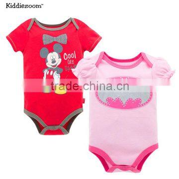 hot sale lastest design different interesting cartoon character baby clothes for boys