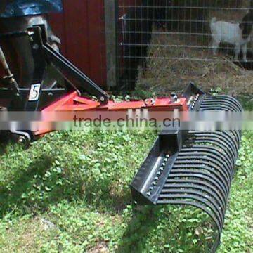 Tractor 3-point link Landscape Rake