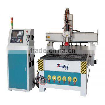 China hot sale wood working carving cnc router with atc