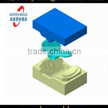 Plastic chair seat mold
