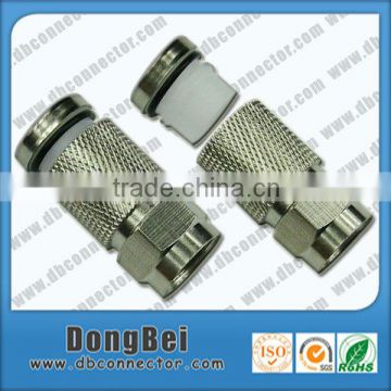 price of waterproof rg6/rg59 compression connectors