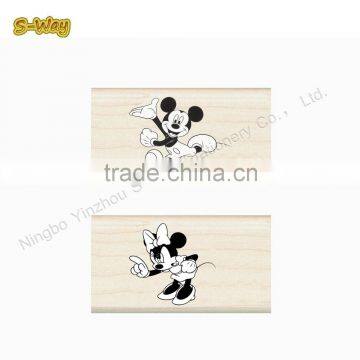 Chinese Cheery Type and China Regional Feature Wooden Stamp